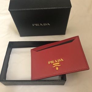 Prada card holder